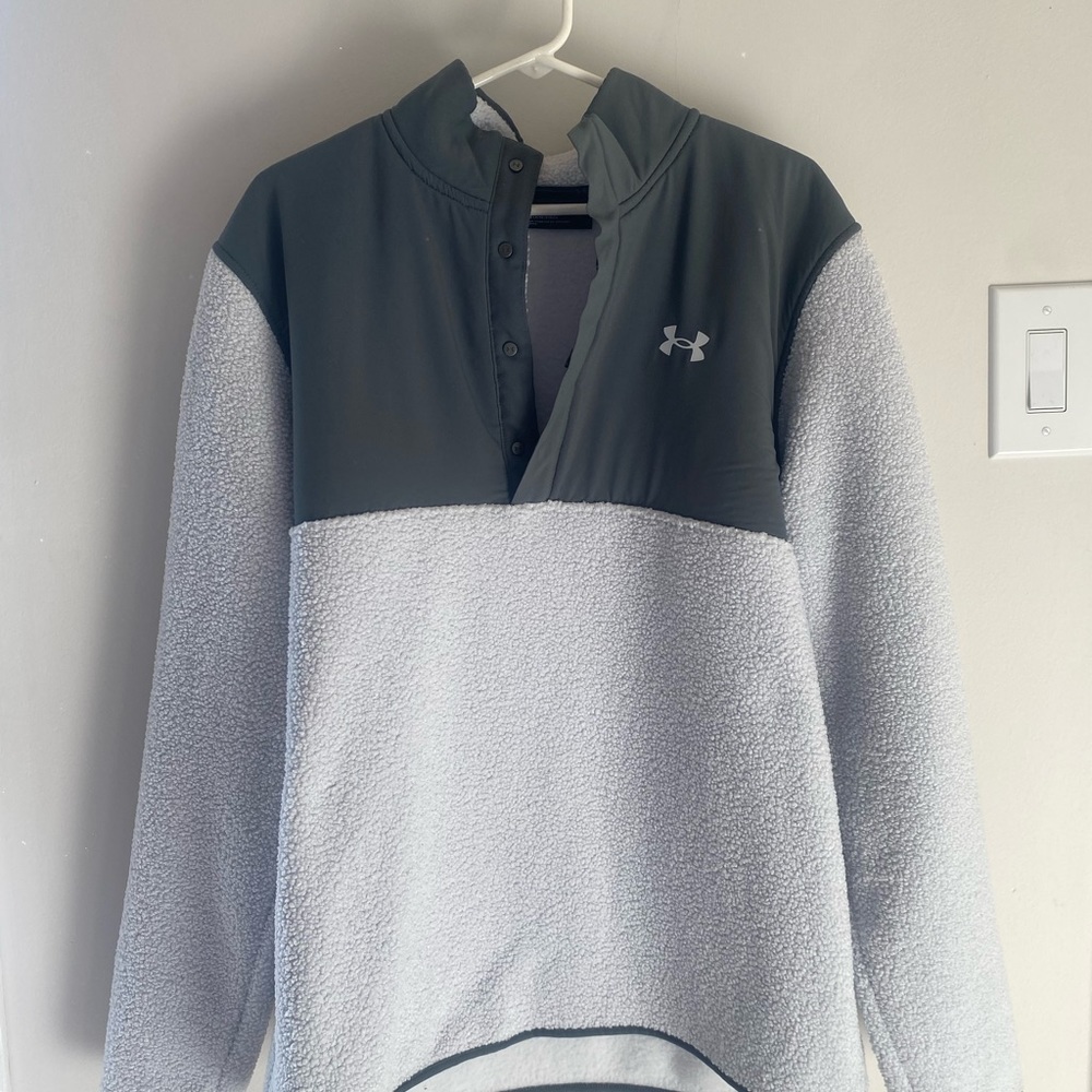 UNDER ARMOUR - MENS GOLF - 1/4 BUTTON FLEECE